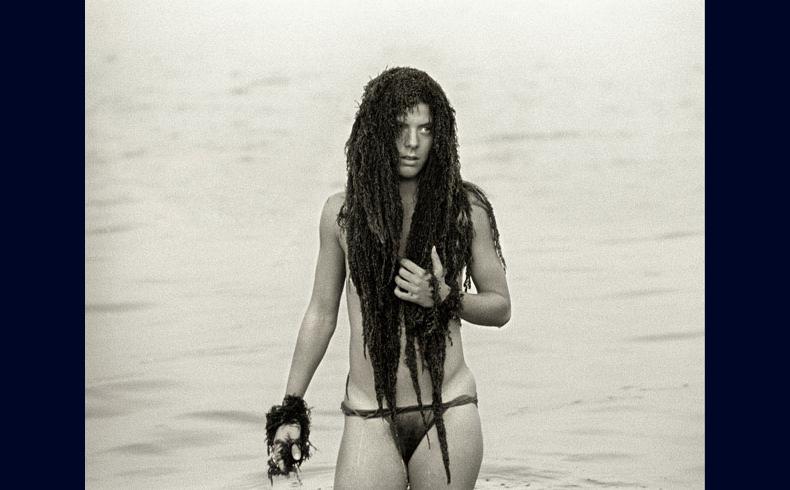 Mermaid seaweed hair in lake Montauk